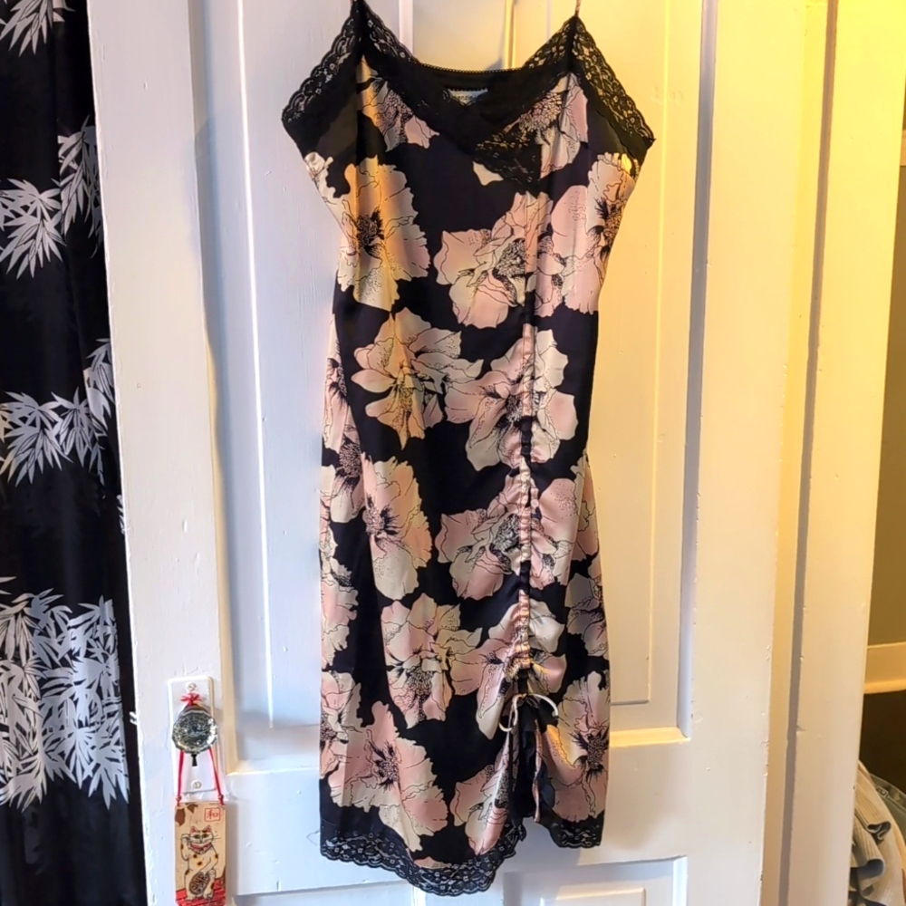 Kensie silk slip dress
